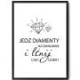 Dodane przez klienta firmy 6.04.2017 - Plakat DIAMENTY