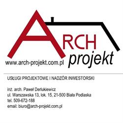 ARCH Projekt Usługi Projektowe Paweł Derlukiewicz