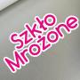 Folia okienna szkło mrożone