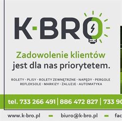 K-BRO - pergole, markizy, rolety, moskitiery, napędy
