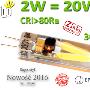 Żarówka LED G4 2W=20W Retro ciepła