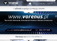 Strona internetowa z VORENUS Agencja Interaktywna