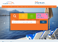 Strona internetowa z Biuro Podróży Travel Shops Złotów