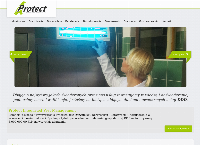 Strona internetowa z PROTECT- dezynfekcja, dezynsekcja, deratyzacja
