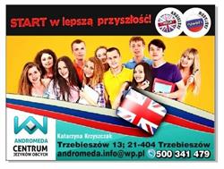 ANDROMEDA-CENTRUM JĘZYKÓW OBCYCH Katarzyna Krzyszczak