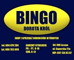 "Bingo" Dorota Król skup i sprzedaż surowców wtórnych