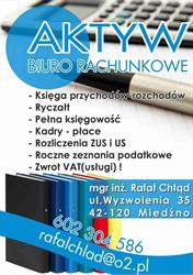 BIURO RACHUNKOWE AKTYW MGR INŻ