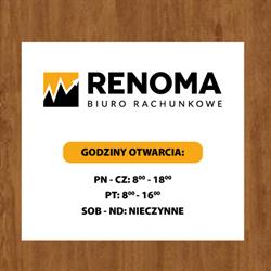 BIURO RACHUNKOWE RENOMA S.C. RENATA ROZKWITALSKA, MARZENA OGÓREK