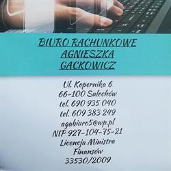 BIURO RACHUNKOWE AGNIESZKA GACKOWICZ
