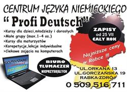 PROFI DEUTSCH Centrum Języka Niemieckiego mgr Piotr Sutor
