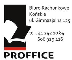 FIRMA HANDLOWO USŁUGOWA BIURO RACHUNKOWE PROFFICE
