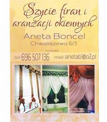 FIRMA USŁUGOWA SZYCIE FIRAN I ARANŻACJI OKIENNYCH