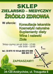 Sklep Zielarsko-Medyczny ŹRÓDŁO ZDROWIA