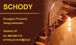 GRZEGORZ PIRZECKI USŁUGI STOLARSKIE - SCHODY