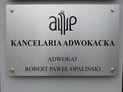 KANCELARIA ADWOKACKA ADWOKAT ROBERT PAWEŁ OPALIŃSKI