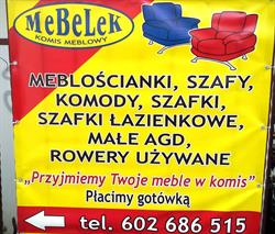 KOMIS MEBLOWY MEBELEK