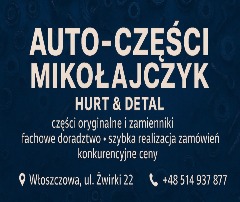 Auto Części MIRANT Mikołajczyk Włoszczowa Samochodów i Pojazdów HURT & DETAL