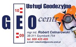 Cetnarowski GEOCENTR Usługi Geodezyjne