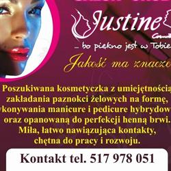 SALON URODY JUSTINE COSMETICS