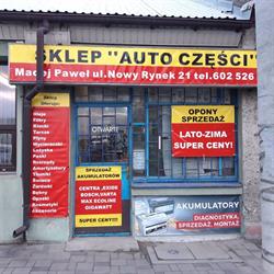 SKLEP AUTO CZĘŚCI