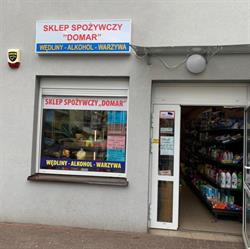 SKLEP SPOŻYWCZO PRZEMYSŁOWY DOMAR