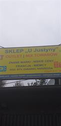 SKLEP U JUSTYNY OUTLET MIX TOWARÓW