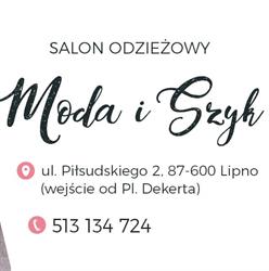 SALON ODZIEŻOWY MODA I SZYK