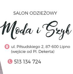 SALON ODZIEŻOWY MODA I SZYK