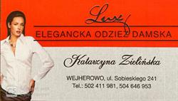 SKLEP ODZIEŻOWY LUX