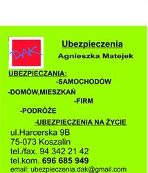 BIURO UBEZPIECZEŃ DAK