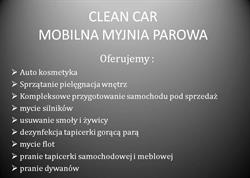 Clean Car Mobilna Myjnia Parowa Mateusz Bernaciak