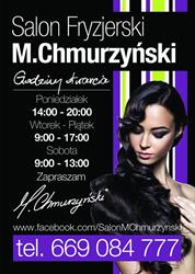 "Salon Fryzjerski M. Chmurzyński" Mateusz Chmurzyński