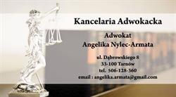 KANCELARIA ADWOKACKA adwokatAngelika Nylec-Armata