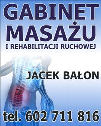 Gabinet Masazu i Rehabilitacji Ruchowej Jacek Balon