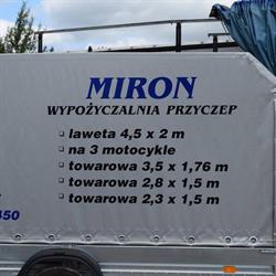 Miron Wypożyczalnia Przyczep Bartosz Mirończuk