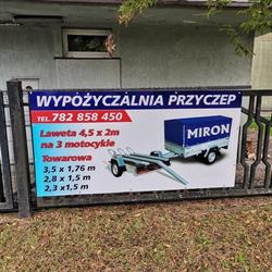 Miron Wypożyczalnia Przyczep Bartosz Mirończuk