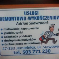 ADRIAN SKOWRONEK USŁUGI REMONTOWO WYKOŃCZENIOWE