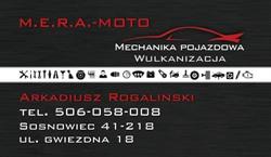 ARKADIUSZ ROGALIŃSKI M E R A MOTO