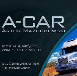 ARTUR MAZUCHOWSKI "A-CAR"