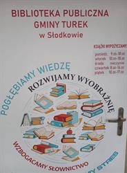 BIBLIOTEKA PUBLICZNA GMINY TUREK W SŁODKOWIE