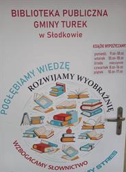 BIBLIOTEKA PUBLICZNA GMINY TUREK W SŁODKOWIE