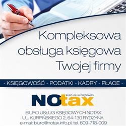 BIURO USŁUG KSIĘGOWYCH NOTAX PRZEMYSŁAW NOWAK