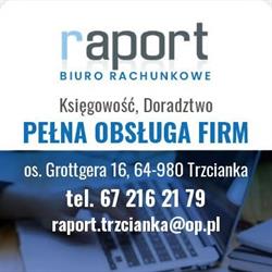 BIURO USŁUG KSIĘGOWYCH RAPORT SP Z O O