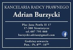 KANCELARIA RADCY PRAWNEGO ADRIAN BURZYCKI