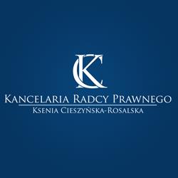 KANCELARIA RADCY PRAWNEGO KSENIA CIESZYŃSKA