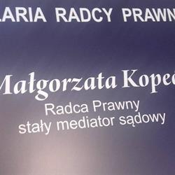 KANCELARIA RADCY PRAWNEGO MAŁGORZATA KOPEĆ