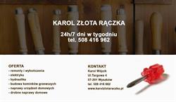 KAROL WÓJCIK ZŁOTA RĄCZKA
