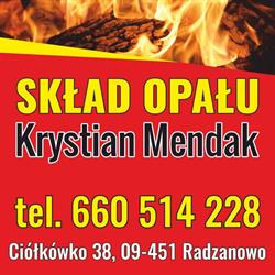 KRYSTIAN MENDAK SKŁAD OPAŁU