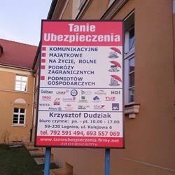 KRZYSZTOF DUDZIAK POŚREDNICTWO UBEZPIECZENIOWO FINANSOWE