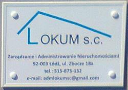 LOKUM ZARZĄDZANIE I ADMINISTROWANIE NIERUCHOMOŚCIAMI